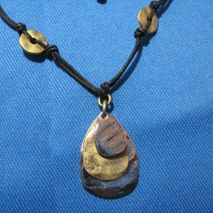NIB LS Multitude Mixed Metals Necklace